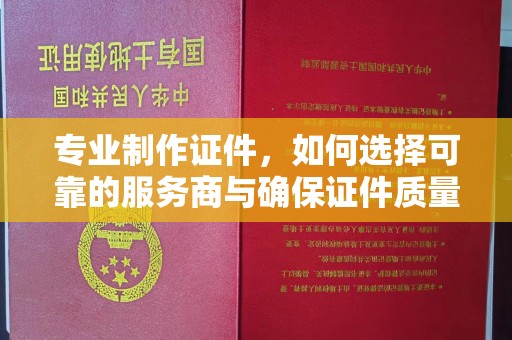 东明专业制作证件，如何选择可靠的服务商与确保证件质量