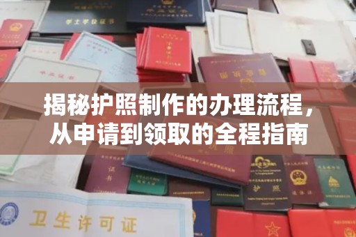东明揭秘护照制作的办理流程，从申请到领取的全程指南