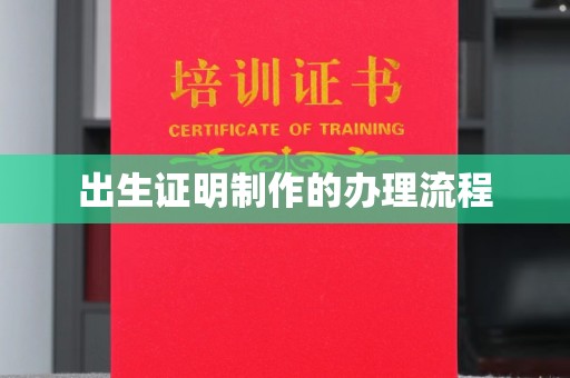 东明出生证明制作的办理流程