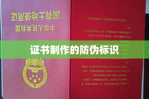 东明证书制作的防伪标识
